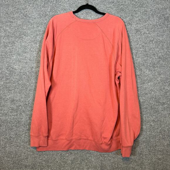 Old Navy Sweater Womens XXL Peach Sweatshirt Fleece Plus Sized Flaw - Picture 10 of 10